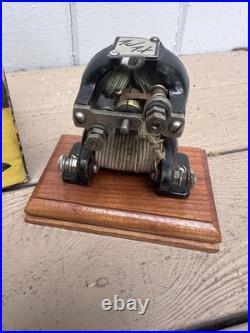 Vtg Ajax 43 Electric Hobby Motor ENGINE BOX Rare Boat Plane Parts