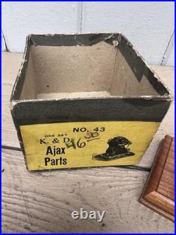 Vtg Ajax 43 Electric Hobby Motor ENGINE BOX Rare Boat Plane Parts