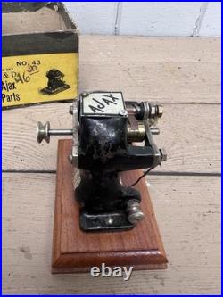 Vtg Ajax 43 Electric Hobby Motor ENGINE BOX Rare Boat Plane Parts
