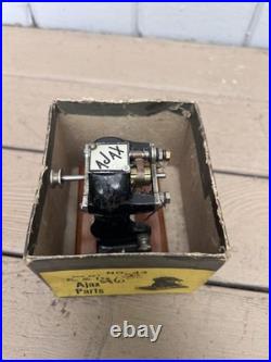 Vtg Ajax 43 Electric Hobby Motor ENGINE BOX Rare Boat Plane Parts