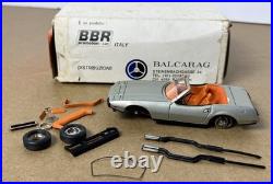 Vtg BBR Steve Mc Queen Bal Car 143 No. 3 Ferrari Spider Nart Model Car Parts