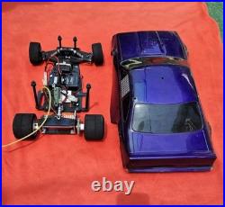 Vtg Bolink/ko-propo Rc Car Chassis Whit Thunderbird Shell For Parts