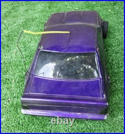 Vtg Bolink/ko-propo Rc Car Chassis Whit Thunderbird Shell For Parts