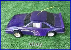 Vtg Bolink/ko-propo Rc Car Chassis Whit Thunderbird Shell For Parts