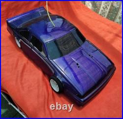 Vtg Bolink/ko-propo Rc Car Chassis Whit Thunderbird Shell For Parts