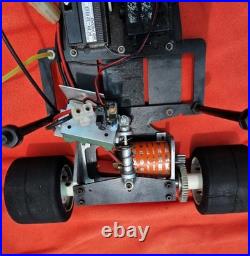 Vtg Bolink/ko-propo Rc Car Chassis Whit Thunderbird Shell For Parts