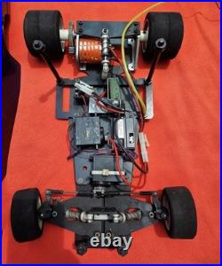 Vtg Bolink/ko-propo Rc Car Chassis Whit Thunderbird Shell For Parts