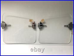 Vtg Casco Closed Car Draft Shields Glass Slanting Windows 100 Series Part Truck