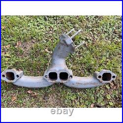 Vtg GM Exhaust Manifolds Pair 3932481 RH 3866183A LH 1960s-70's Chevy Car Parts