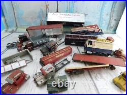 Vtg Junkyard Lot Of Wood Models Parts Repair As Pictured Trucks Trailers AS-IS