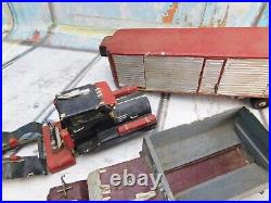 Vtg Junkyard Lot Of Wood Models Parts Repair As Pictured Trucks Trailers AS-IS