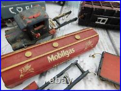 Vtg Junkyard Lot Of Wood Models Parts Repair As Pictured Trucks Trailers AS-IS