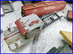 Vtg Junkyard Lot Of Wood Models Parts Repair As Pictured Trucks Trailers AS-IS