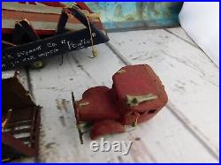 Vtg Junkyard Lot Of Wood Models Parts Repair As Pictured Trucks Trailers AS-IS