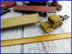 Vtg Junkyard Lot Of Wood Models Parts Repair As Pictured Trucks Trailers AS-IS