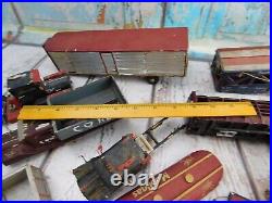 Vtg Junkyard Lot Of Wood Models Parts Repair As Pictured Trucks Trailers AS-IS