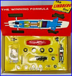Vtg. Lindberg 1/32 Scale Slot Racer Lola Formula 1 Car Kit 1658-498 Sealed Parts