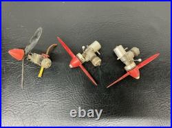 Vtg Lot RC Model Parts Airplane Car Boat Engine Muffler K&B McCoy Wen-Mac Max