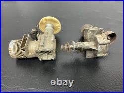 Vtg Lot RC Model Parts Airplane Car Boat Engine Muffler K&B McCoy Wen-Mac Max