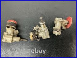 Vtg Lot RC Model Parts Airplane Car Boat Engine Muffler K&B McCoy Wen-Mac Max