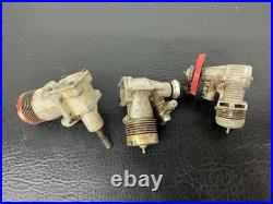 Vtg Lot RC Model Parts Airplane Car Boat Engine Muffler K&B McCoy Wen-Mac Max