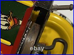 Vtg Marx Disney Donald Duck Wind-up Dipsy Car With Box Restore Repair Parts