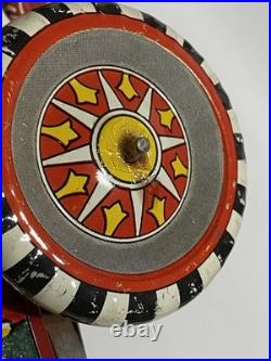 Vtg Marx Disney Donald Duck Wind-up Dipsy Car With Box Restore Repair Parts