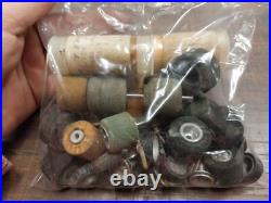 Vtg Massive 1/24 Slot Car 100's Parts Chassis Motors Tires Gears Restoration