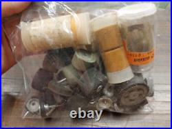 Vtg Massive 1/24 Slot Car 100's Parts Chassis Motors Tires Gears Restoration