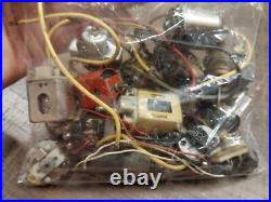 Vtg Massive 1/24 Slot Car 100's Parts Chassis Motors Tires Gears Restoration