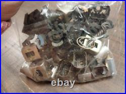 Vtg Massive 1/24 Slot Car 100's Parts Chassis Motors Tires Gears Restoration