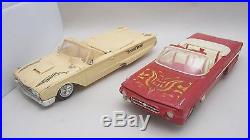 Vtg Model Kit Junkyard Convertible Car Parts Lot Chevy Impala, Ford, Pontiac +