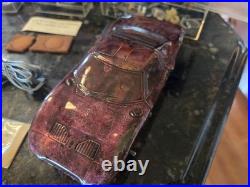 Vtg OFFICIAL SLOT CAR RACING CASE 1960s PARTS & SLOT CARS CLASSIC Thingie 1/24
