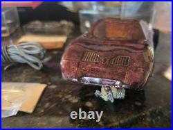 Vtg OFFICIAL SLOT CAR RACING CASE 1960s PARTS & SLOT CARS CLASSIC Thingie 1/24
