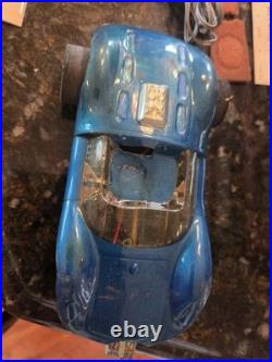 Vtg OFFICIAL SLOT CAR RACING CASE 1960s PARTS & SLOT CARS CLASSIC Thingie 1/24
