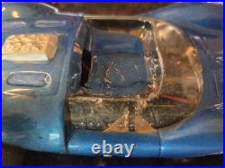 Vtg OFFICIAL SLOT CAR RACING CASE 1960s PARTS & SLOT CARS CLASSIC Thingie 1/24