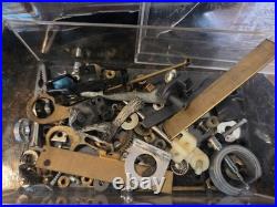 Vtg OFFICIAL SLOT CAR RACING CASE 1960s PARTS & SLOT CARS CLASSIC Thingie 1/24