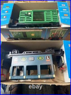 Vtg PLAYMOBIL 4100, 4121, 4105 Personenwagen OVP Waggon Incomplete For Parts