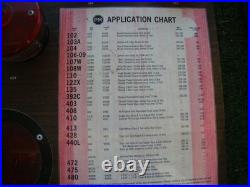 Vtg PM APPROVED SAFETY LIGHTS & REFLECTOR Service Station Auto Parts Hot Rod