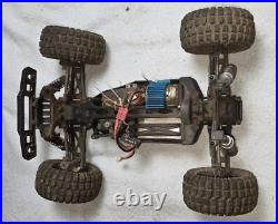 Vtg Piranha RC 4x4 Truck Car & Transmitter 2.4G Remote control PARTS REPAIR