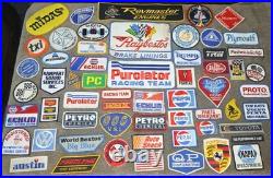Vtg Racing Car Auto Gas Oil Parts Embroidered Patch Giant 59 Lot NOS New Rare Vtg Racing Car Auto Gas Oil Parts Embroidered Patch Giant 59 Lot NOS New Rare