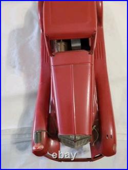Vtg Siren Fire Chief Metal Toy Car Circa 1930 Girard 14 Restore or Parts READ
