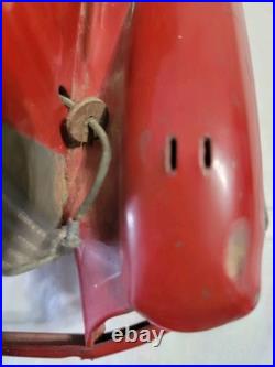 Vtg Siren Fire Chief Metal Toy Car Circa 1930 Girard 14 Restore or Parts READ