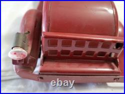 Vtg Siren Fire Chief Metal Toy Car Circa 1930 Girard 14 Restore or Parts READ