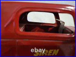 Vtg Siren Fire Chief Metal Toy Car Circa 1930 Girard 14 Restore or Parts READ Vtg Siren Fire Chief Metal Toy Car Circa 1930 Girard 14 Restore or Parts READ