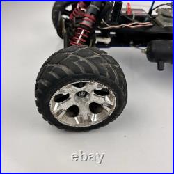 Vtg Traxxas Nitro RC Car/Truck Rolling Chassis with Engine RC Buggy PartsRepair