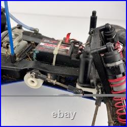 Vtg Traxxas Nitro RC Car/Truck Rolling Chassis with Engine RC Buggy PartsRepair