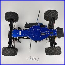 Vtg Traxxas Nitro RC Car/Truck Rolling Chassis with Engine RC Buggy PartsRepair