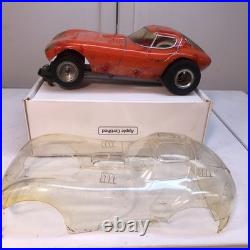 Working 1960's Slot Car Lot Case Parts Classic Manta Ray & Cheetah 34' Ford