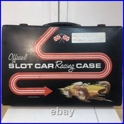 Working 1960's Slot Car Lot Case Parts Classic Manta Ray & Cheetah 34' Ford